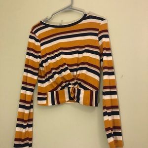 Long Sleeve Striped Tee